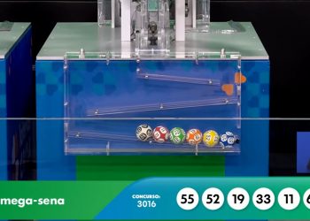 Mega-Sena, concurso 3016: confira os números sorteados