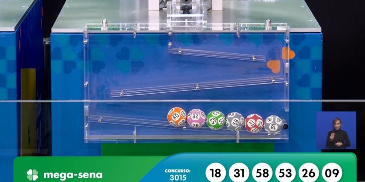 Mega-Sena, concurso 3.015: prêmio é de R$ 30 milhões; veja resultado do sorteio